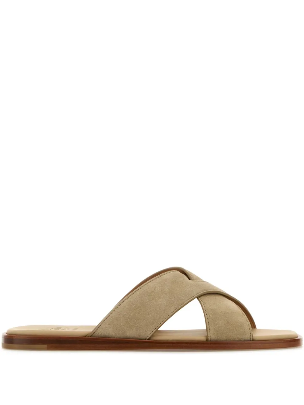 Church's suede slides Neutrals