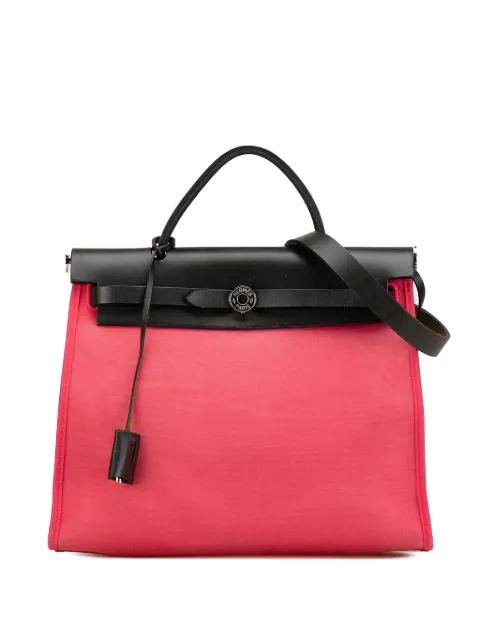 Hermès Pre-Owned 2017 Toile Herbag Zip 31 Satchel-Tasche
