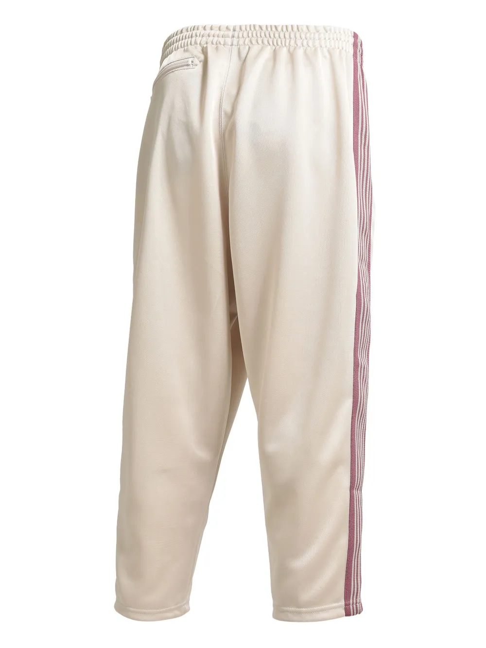 Needles Trainingsbroek met zijstreep - Beige