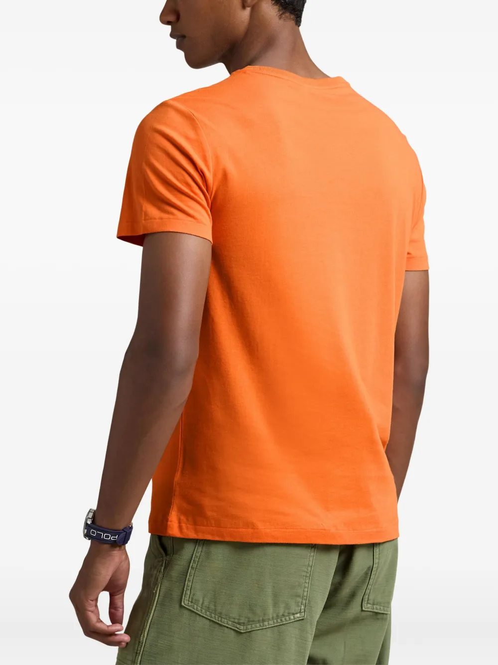 Polo Ralph Lauren T-shirt met geborduurd logo Oranje