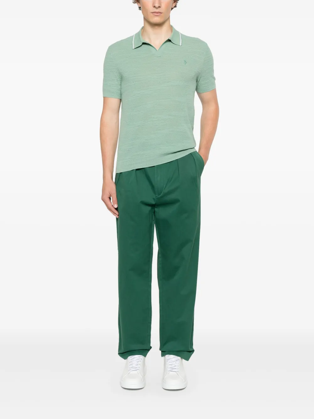 Polo Ralph Lauren Poloshirt met borduurwerk - Groen