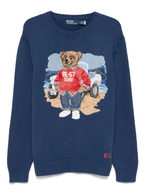 Pull à motif intarsia - Polo Ralph Lauren - Modalova
