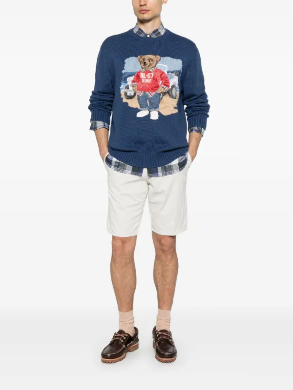 Polo Ralph Lauren Polo Bear Sweater | Blue | FARFETCH ZA