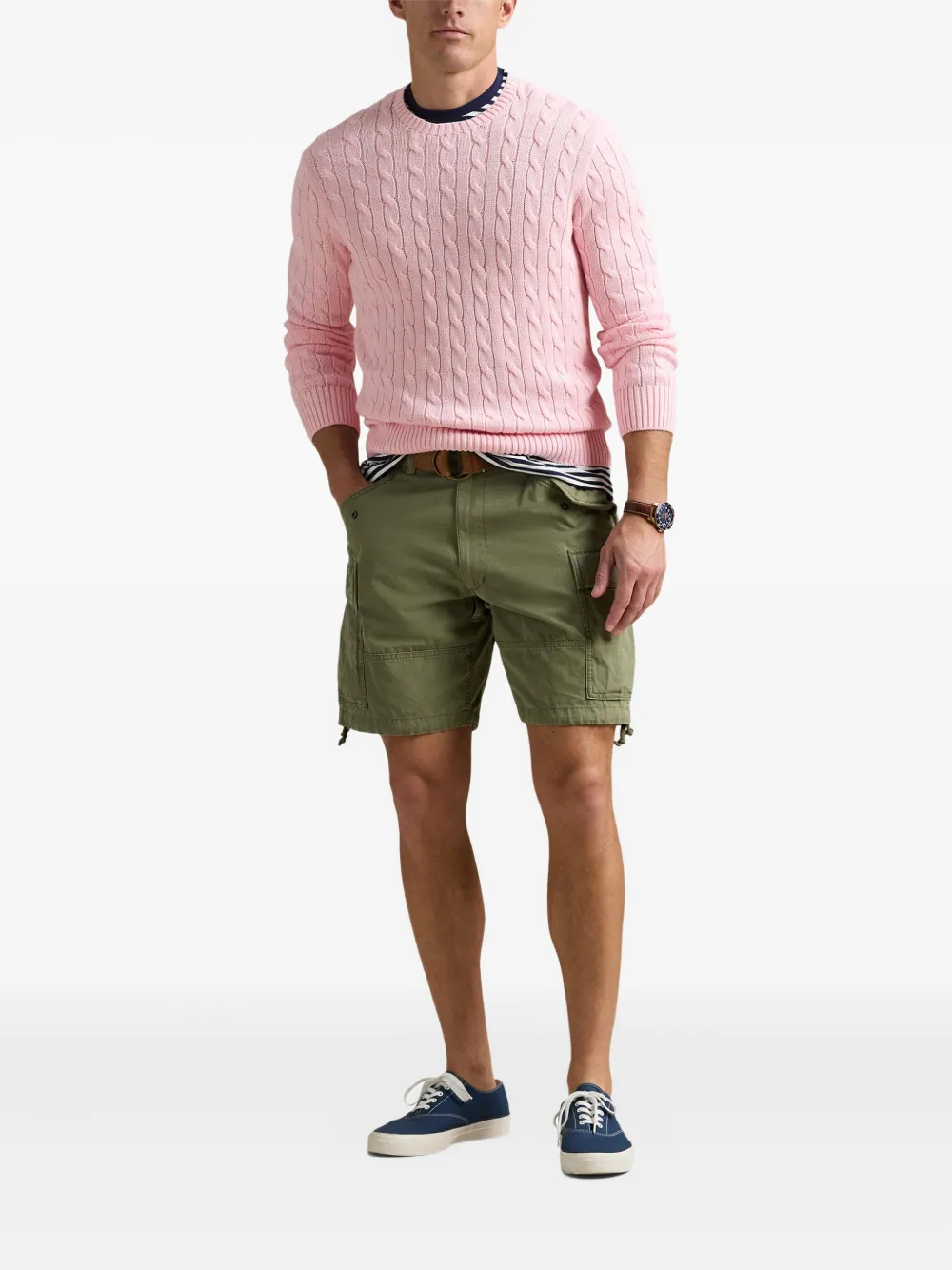Polo Ralph Lauren Kabelgebreide trui Roze