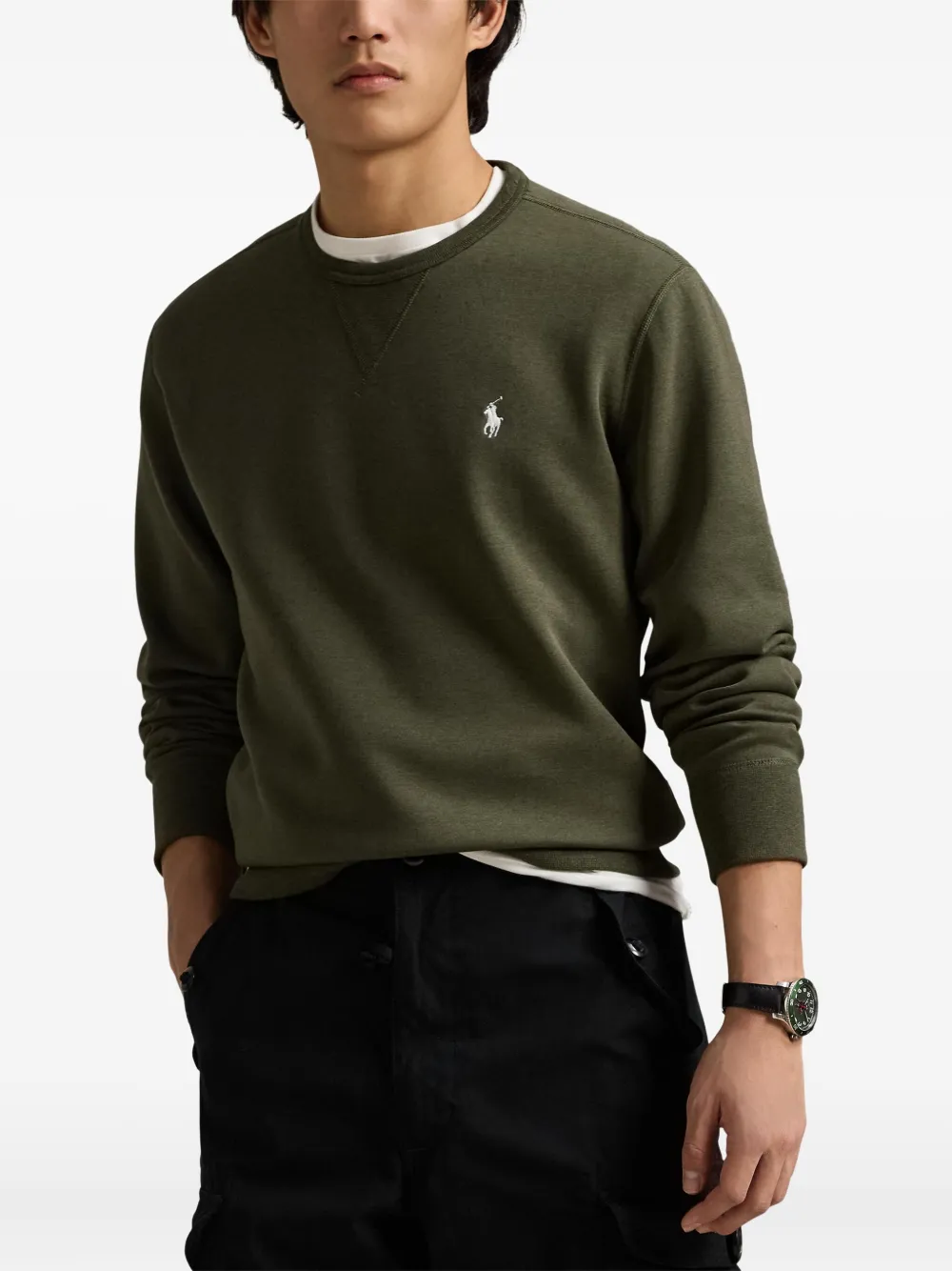 Polo Ralph Lauren Sweater met ronde hals Groen
