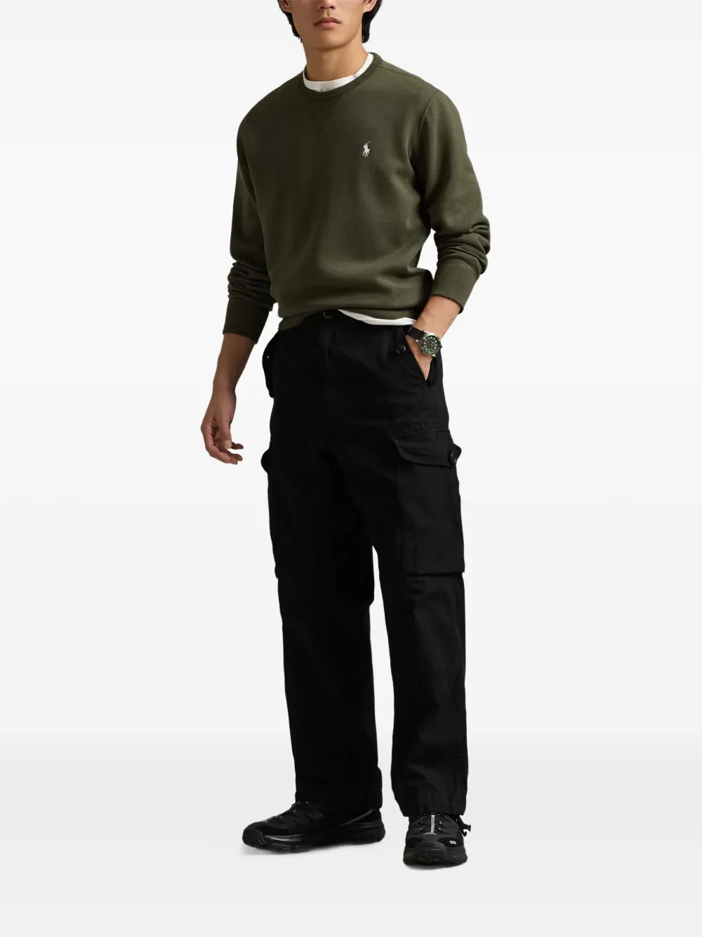 Polo Ralph Lauren Sweater met ronde hals Groen