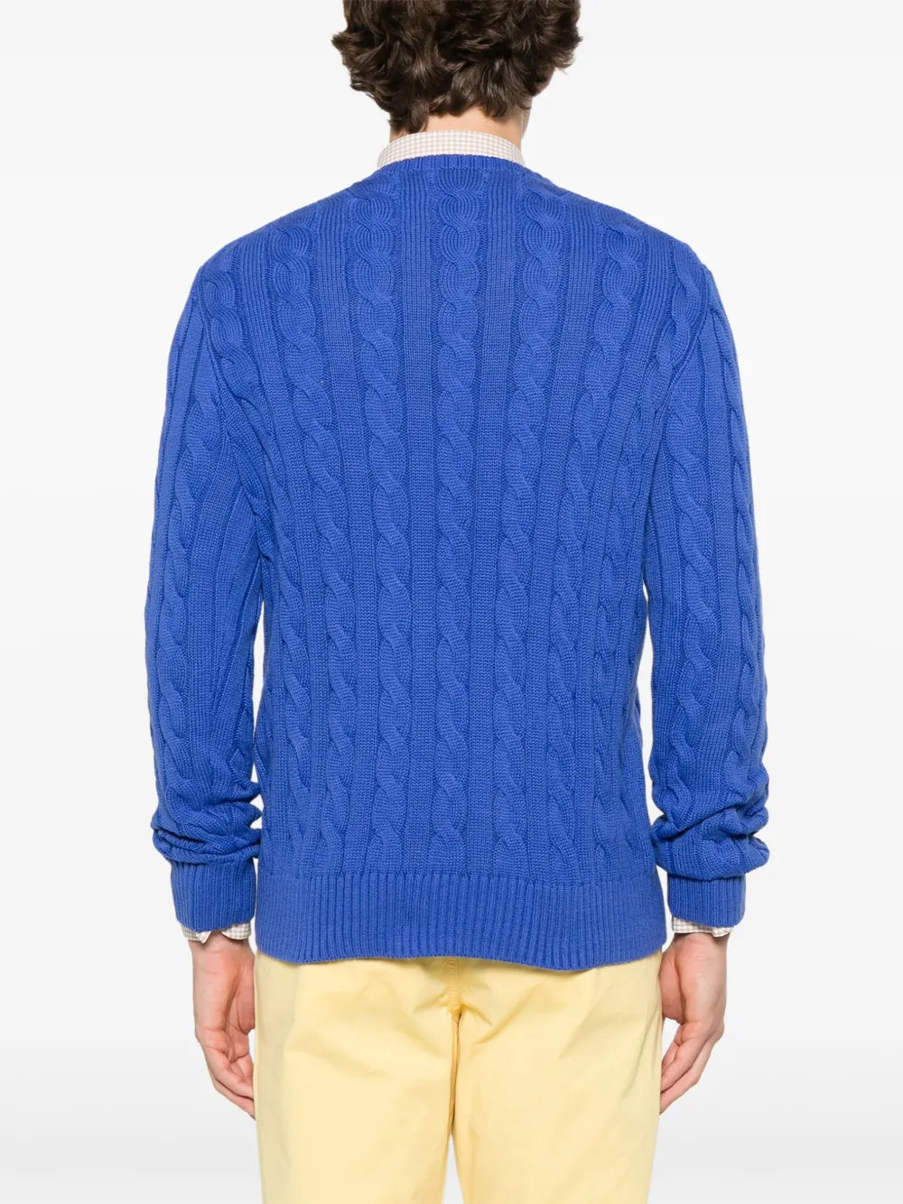 Polo Ralph Lauren Trui met geborduurd Polo Pony-logo Blauw