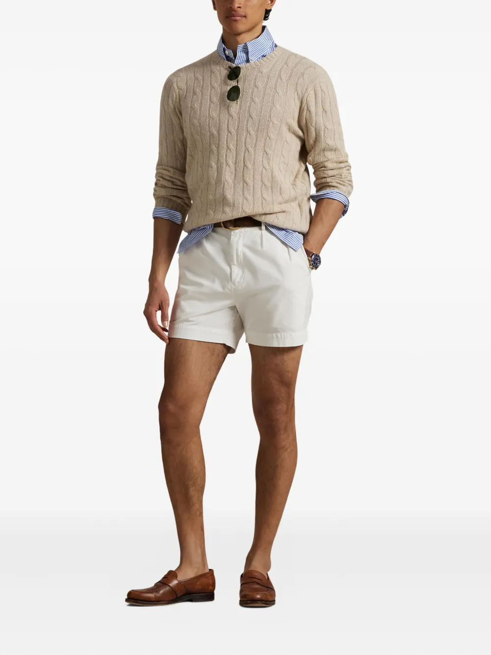 Polo Ralph Lauren Kabelgebreide trui Beige