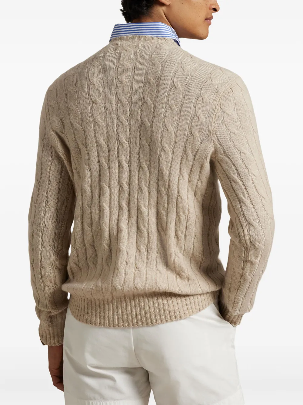 Polo Ralph Lauren Kabelgebreide trui Beige
