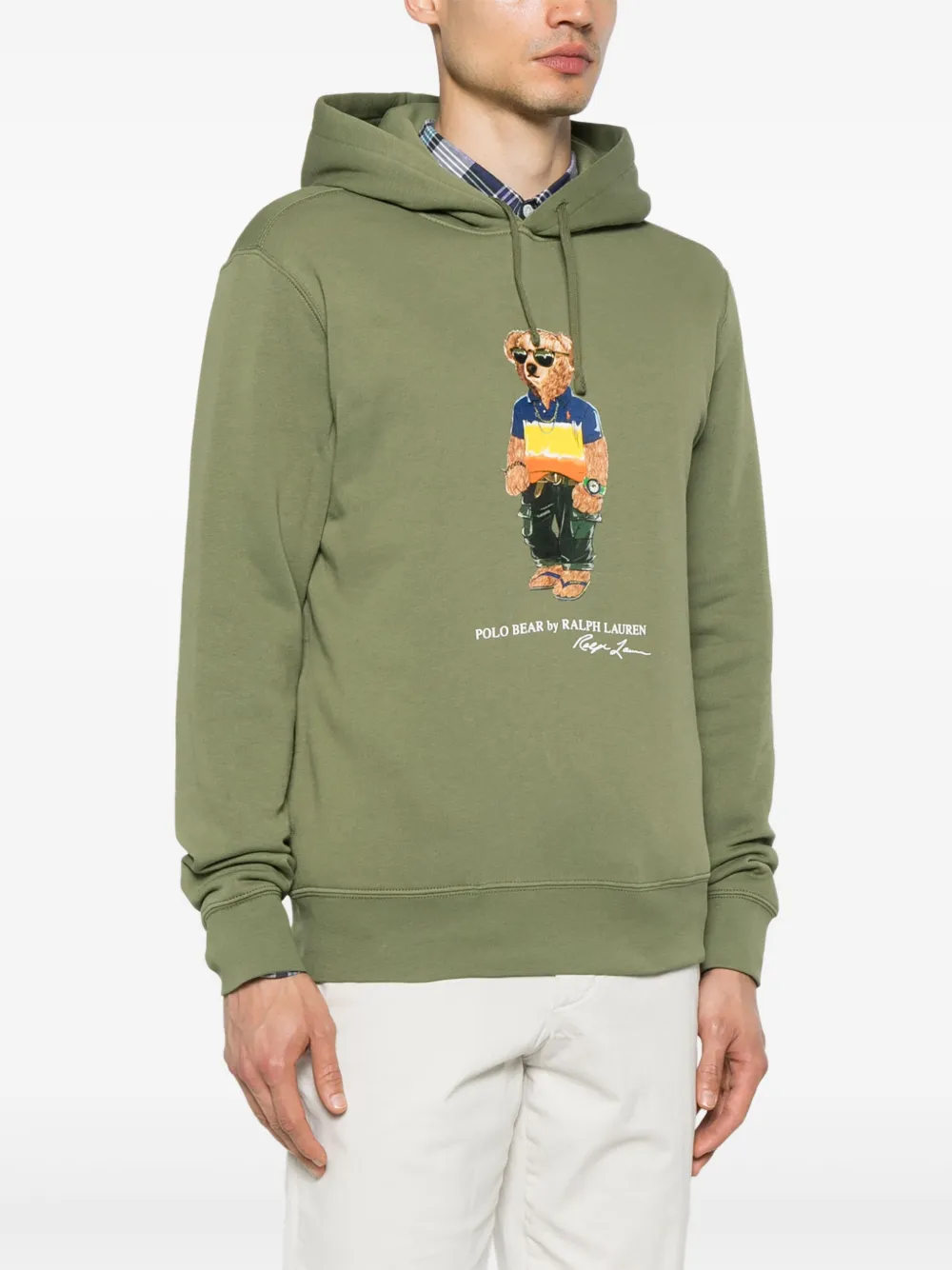 Polo Ralph Lauren Hoodie met print Groen