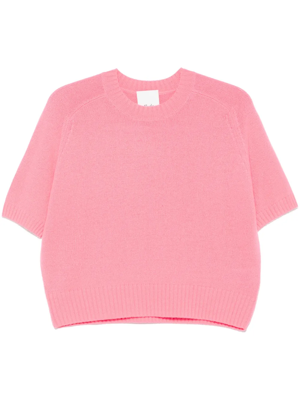 Allude Kasjmier T-shirt Roze