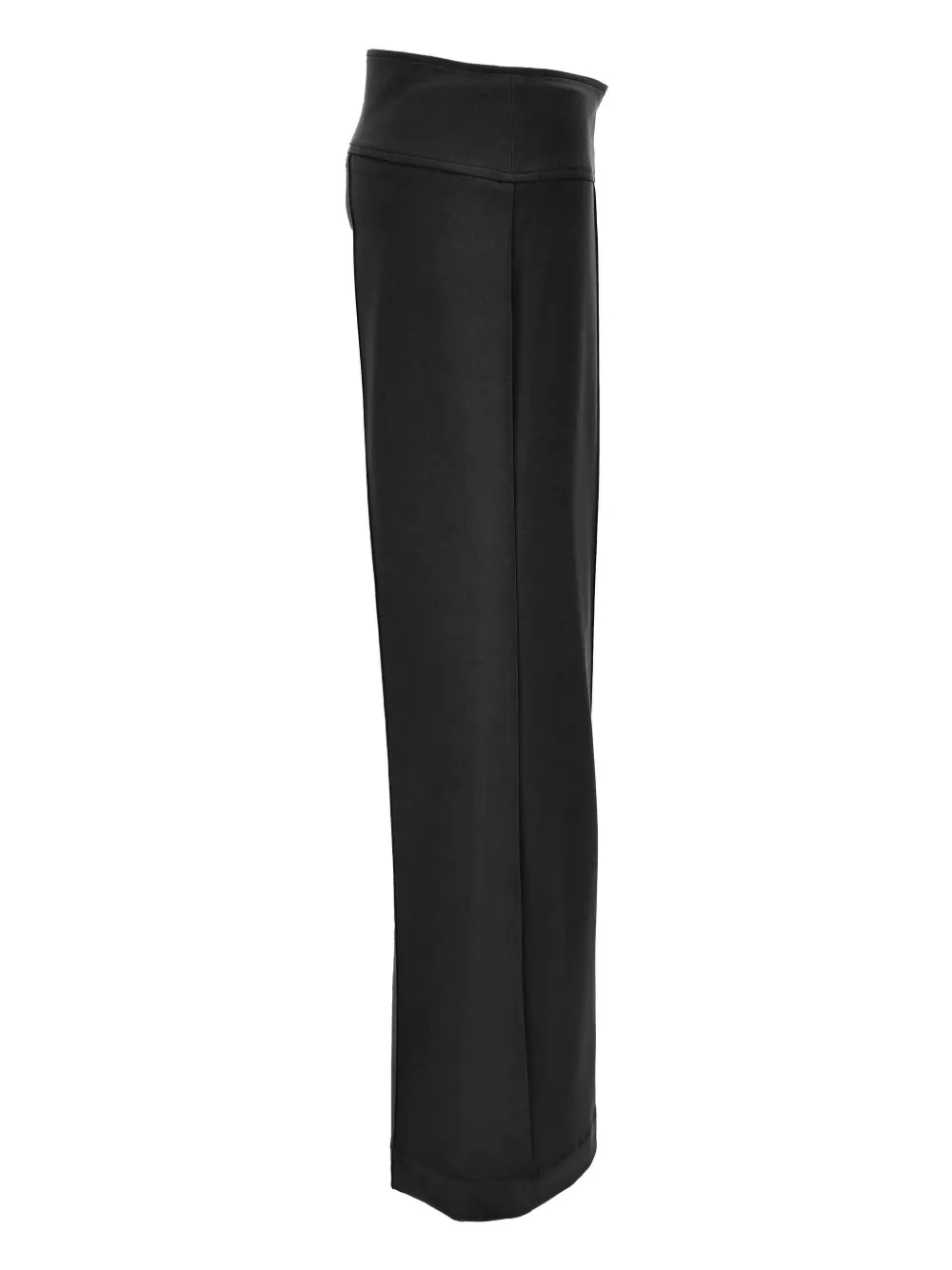 VERSACE JEANS COUTURE BELTED FLARED TROUSERS