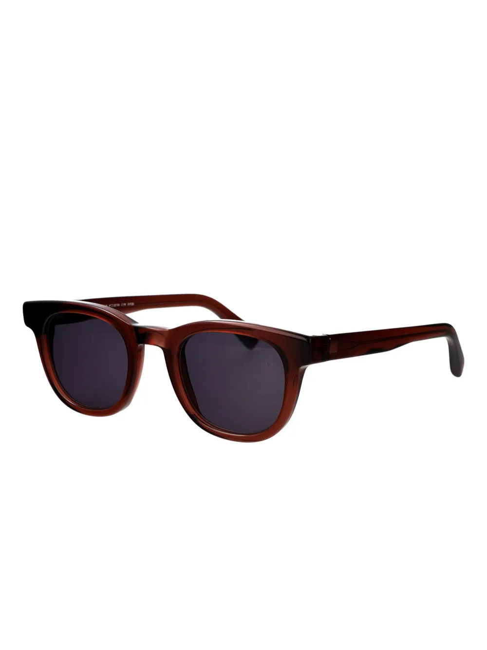 Mykita Zonnebril met rond montuur - Rood