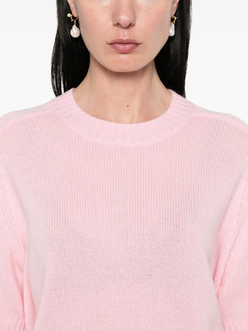 Allude Kasjmier T-shirt Roze