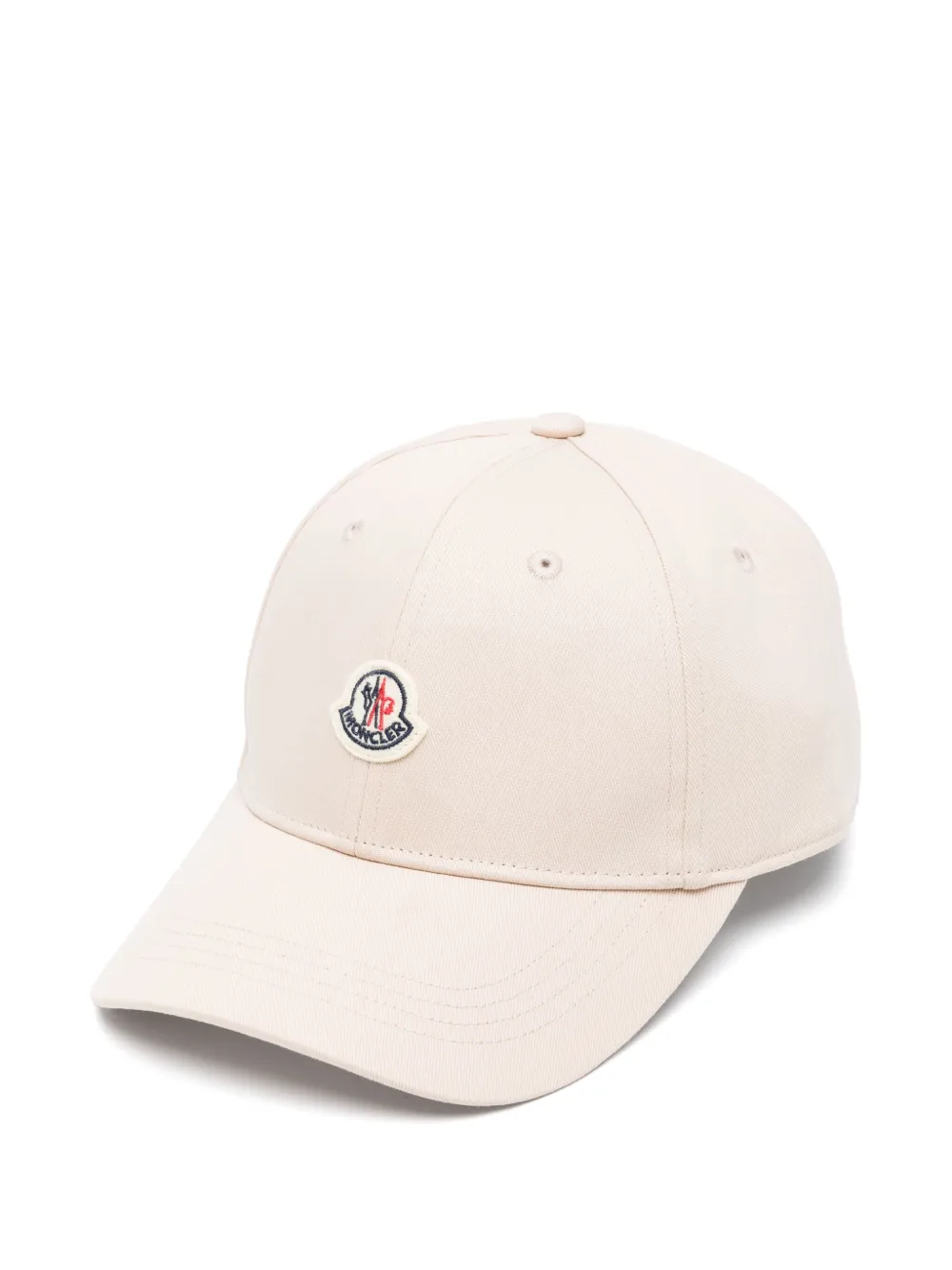 Moncler Enfant Pet met logopatch Beige