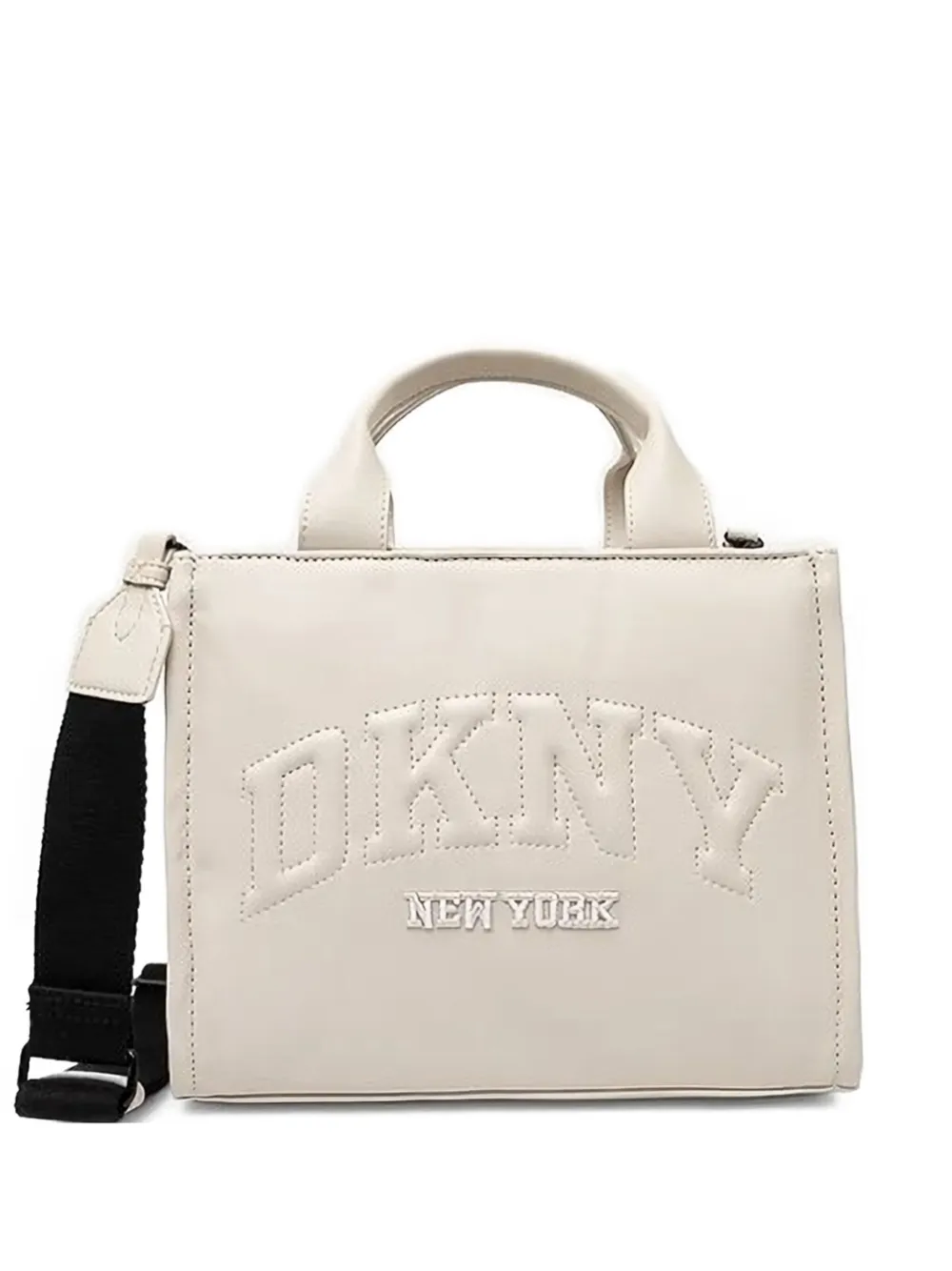 DKNY Hadlee logo-embossed tote bag | Neutrals | Image 1