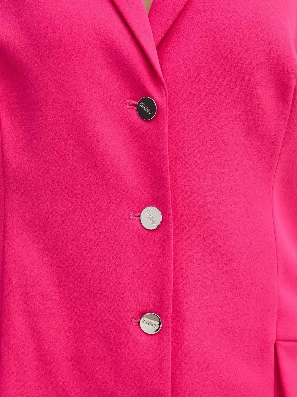 DKNY Blazerjurk met geplooid detail Roze
