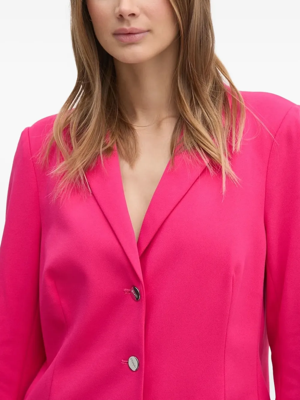 DKNY Blazerjurk met geplooid detail Roze