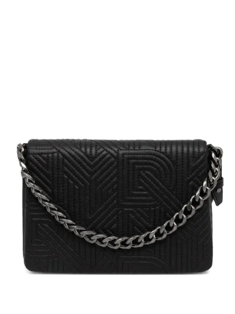DKNY monogram-pattern crossbody bag