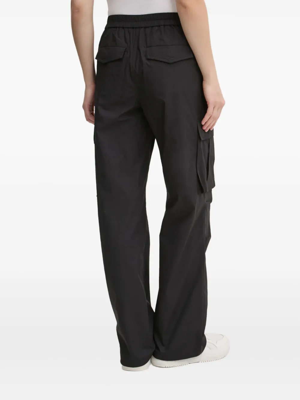 Karl Lagerfeld Jeans Trainingsbroek met geborduurd logo Zwart