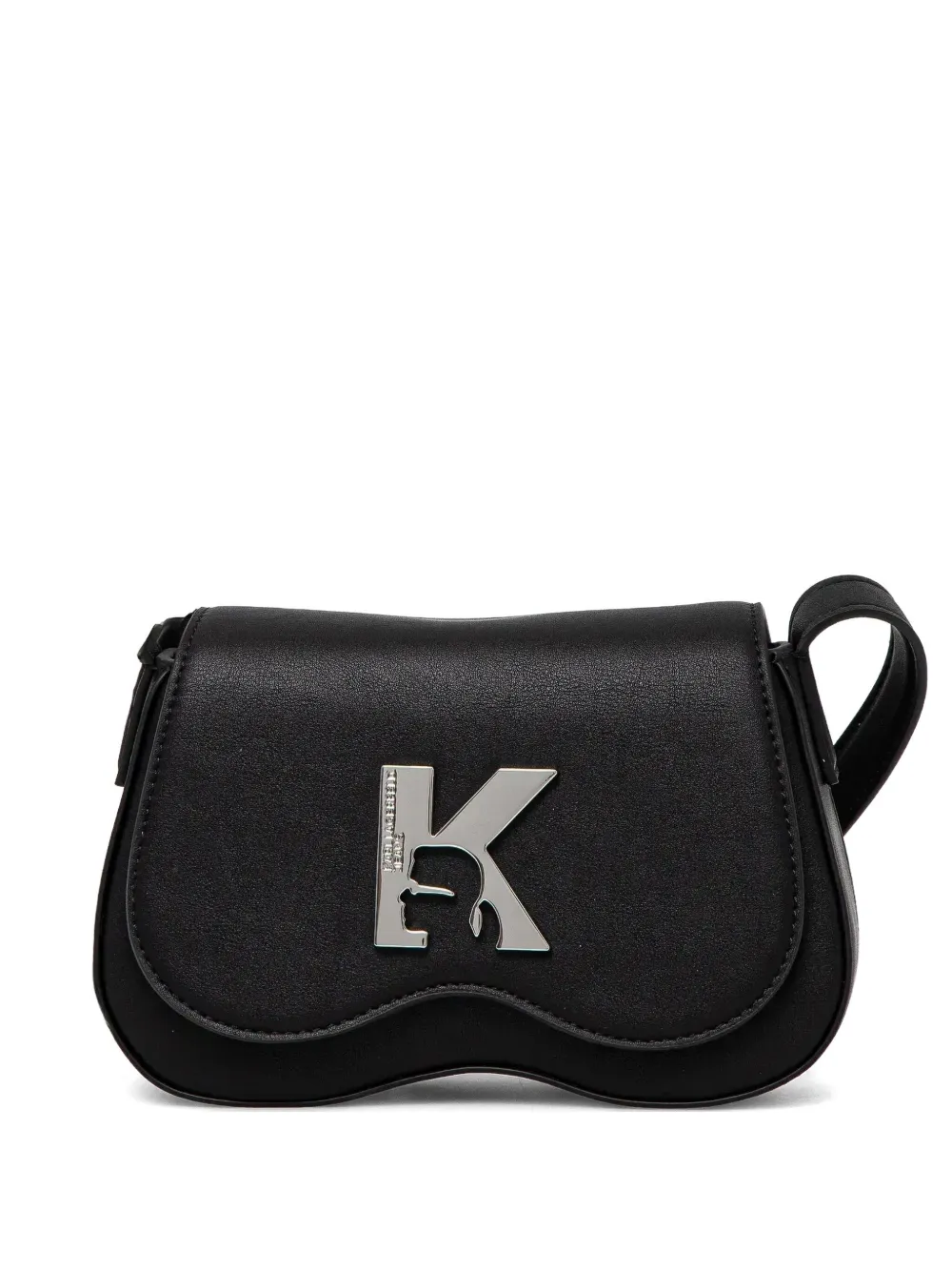 logo-plaque cross body bag