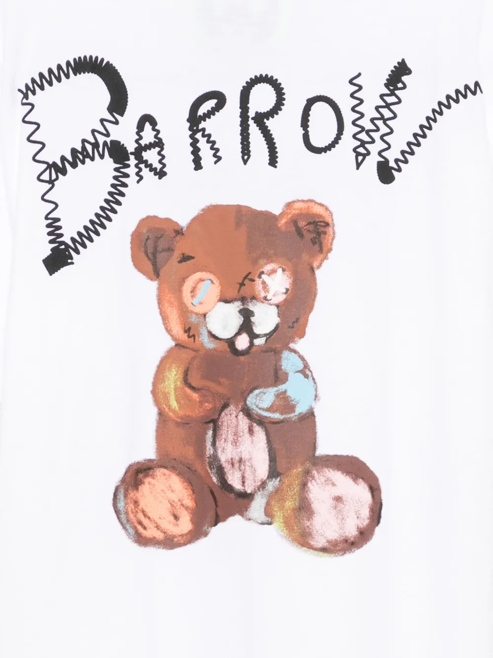 Barrow kids Jersey jurk Wit