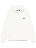 BARROW logo-print hoodie - Neutrals