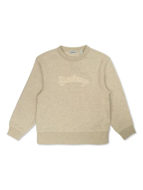 Burberry Kids Sweatshirt mit Logo-Print