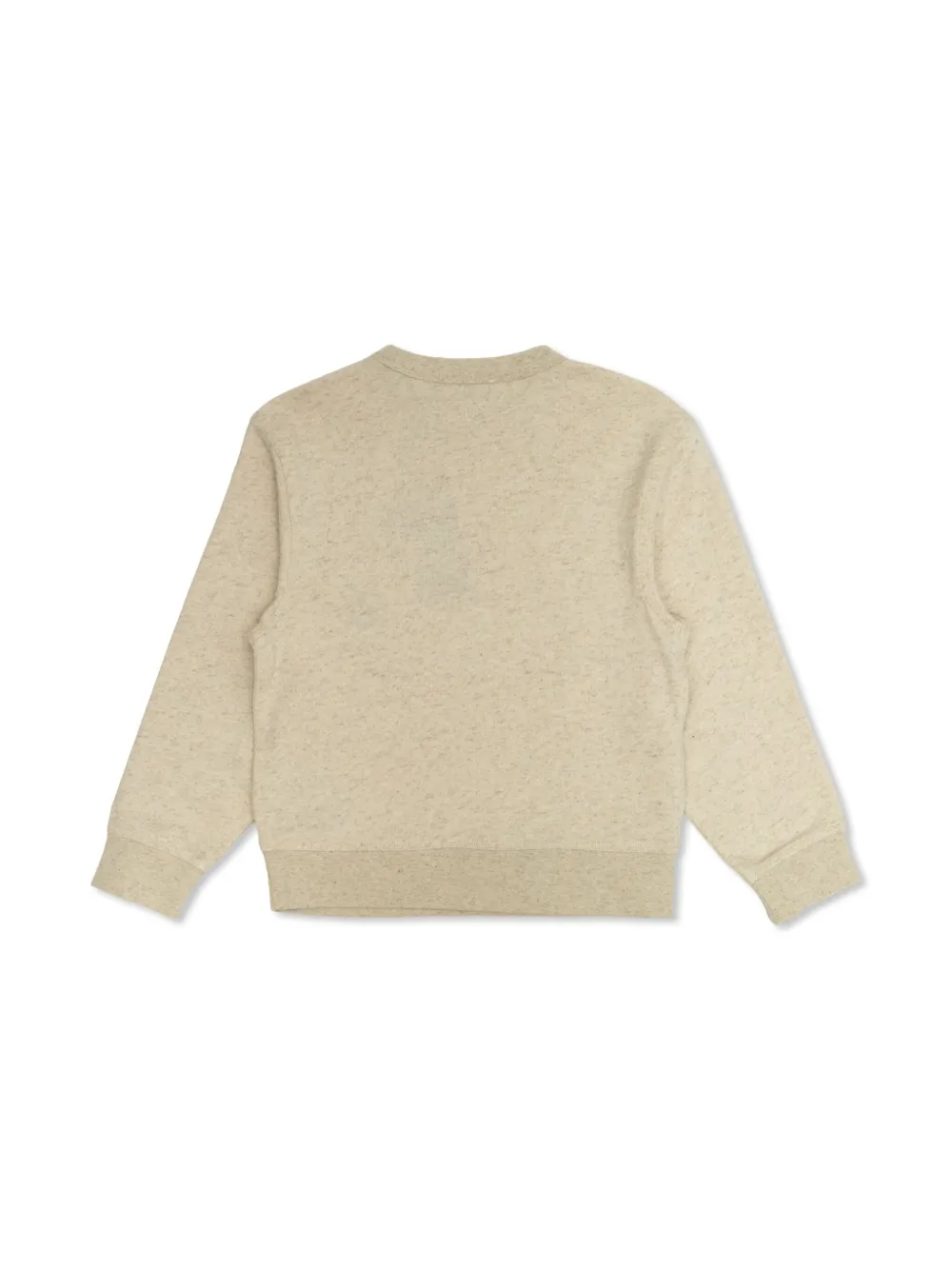 Burberry Kids Sweater met logoprint - Beige