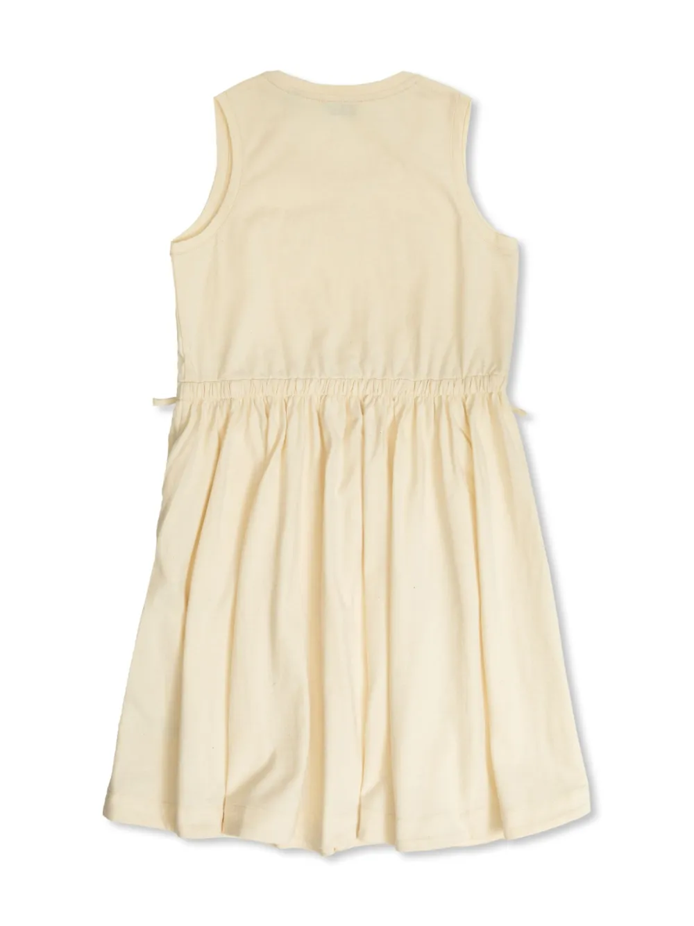 Burberry Kids logo-patch dress - Beige