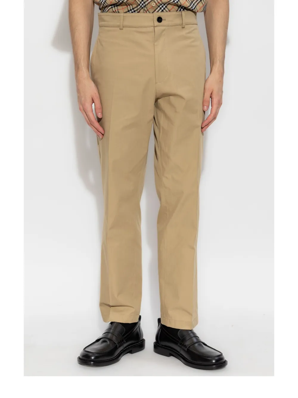 Burberry Katoenen broek Beige