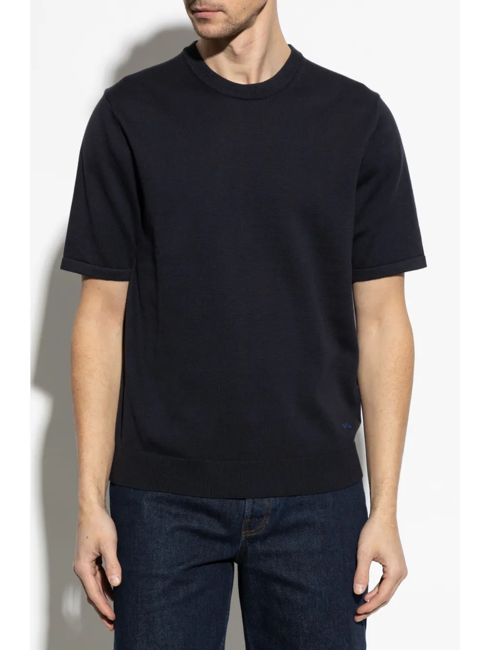 PS Paul Smith T-shirt van biologisch katoen Blauw