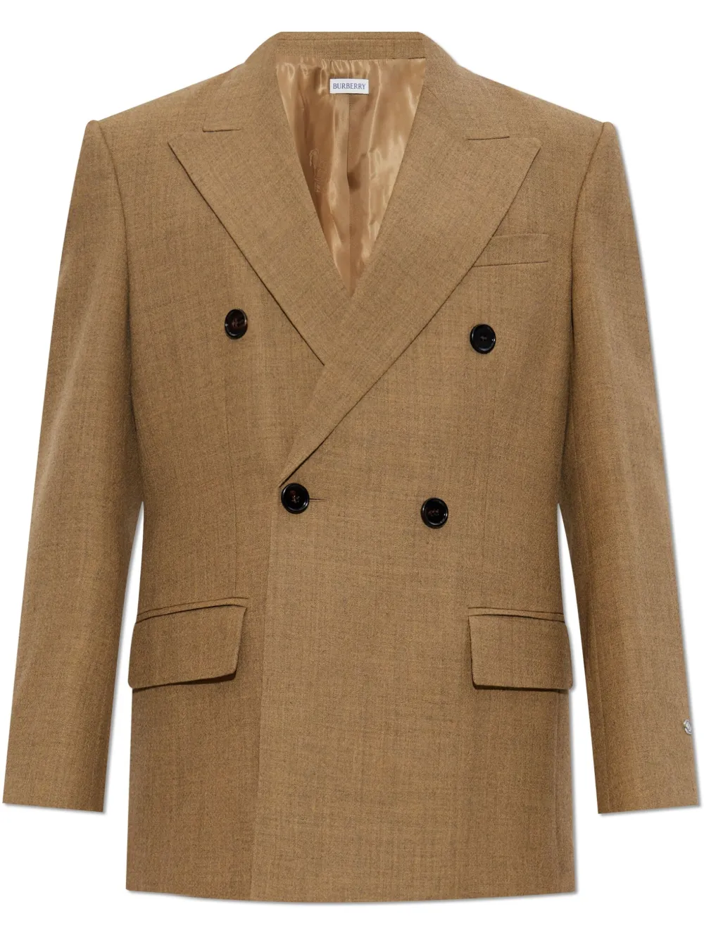 Burberry Wollen blazer Bruin