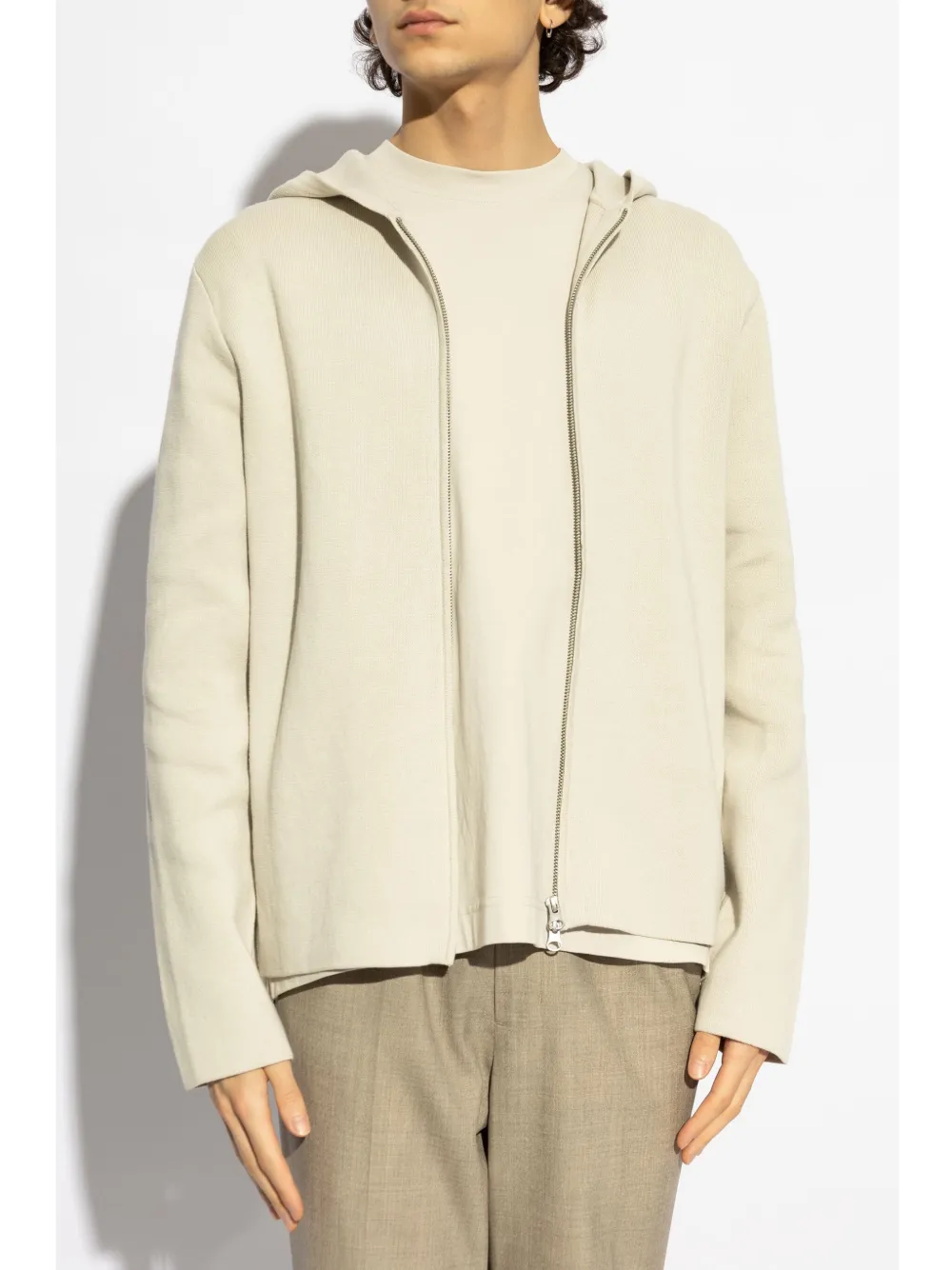Shop Samsoe & Samsoe Saniklas Hoodie In Neutrals