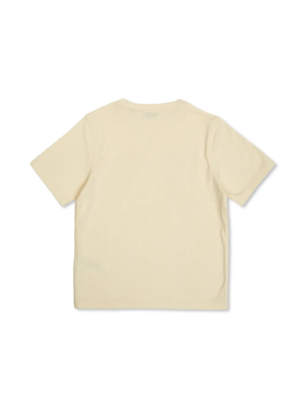 Burberry Kids logo-patch T-shirt - Beige