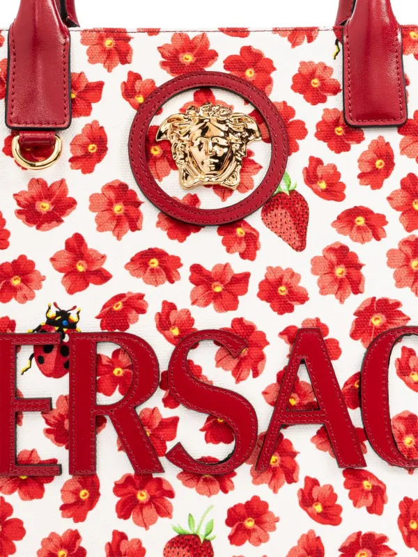 Versace La Medusa Tote Bag | Red | FARFETCH