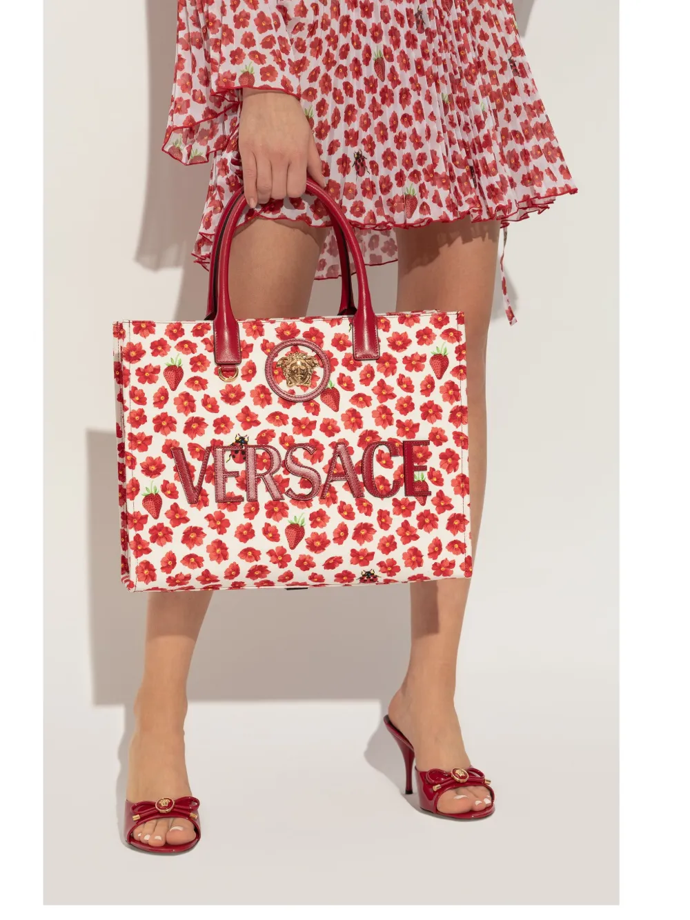 Versace La Medusa tote bag - Rood