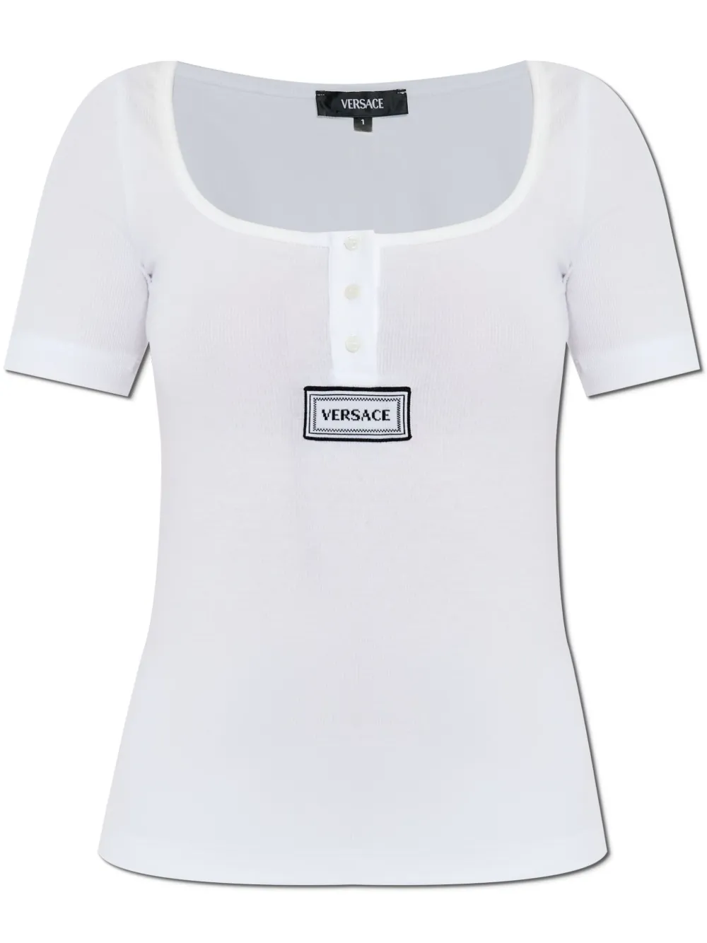 Versace Short-sleeved T-shirt In White