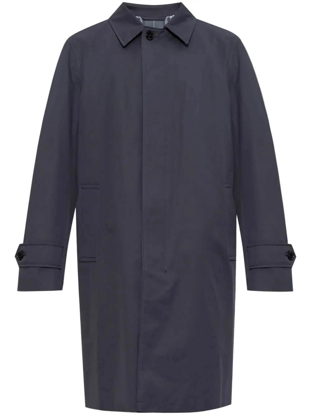 Burberry Katoenen trenchcoat Blauw