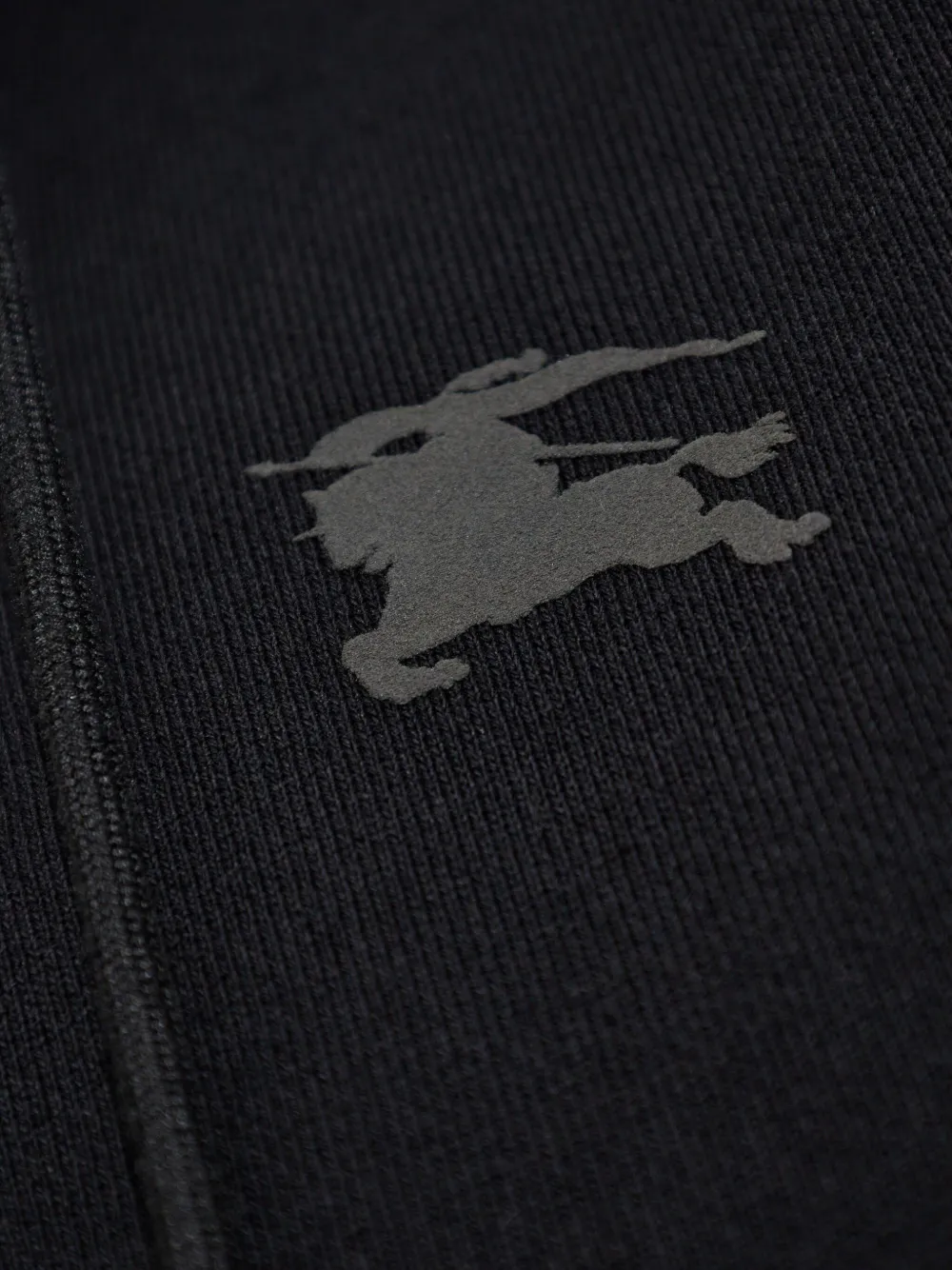 Burberry Hoodie met jacquard Zwart