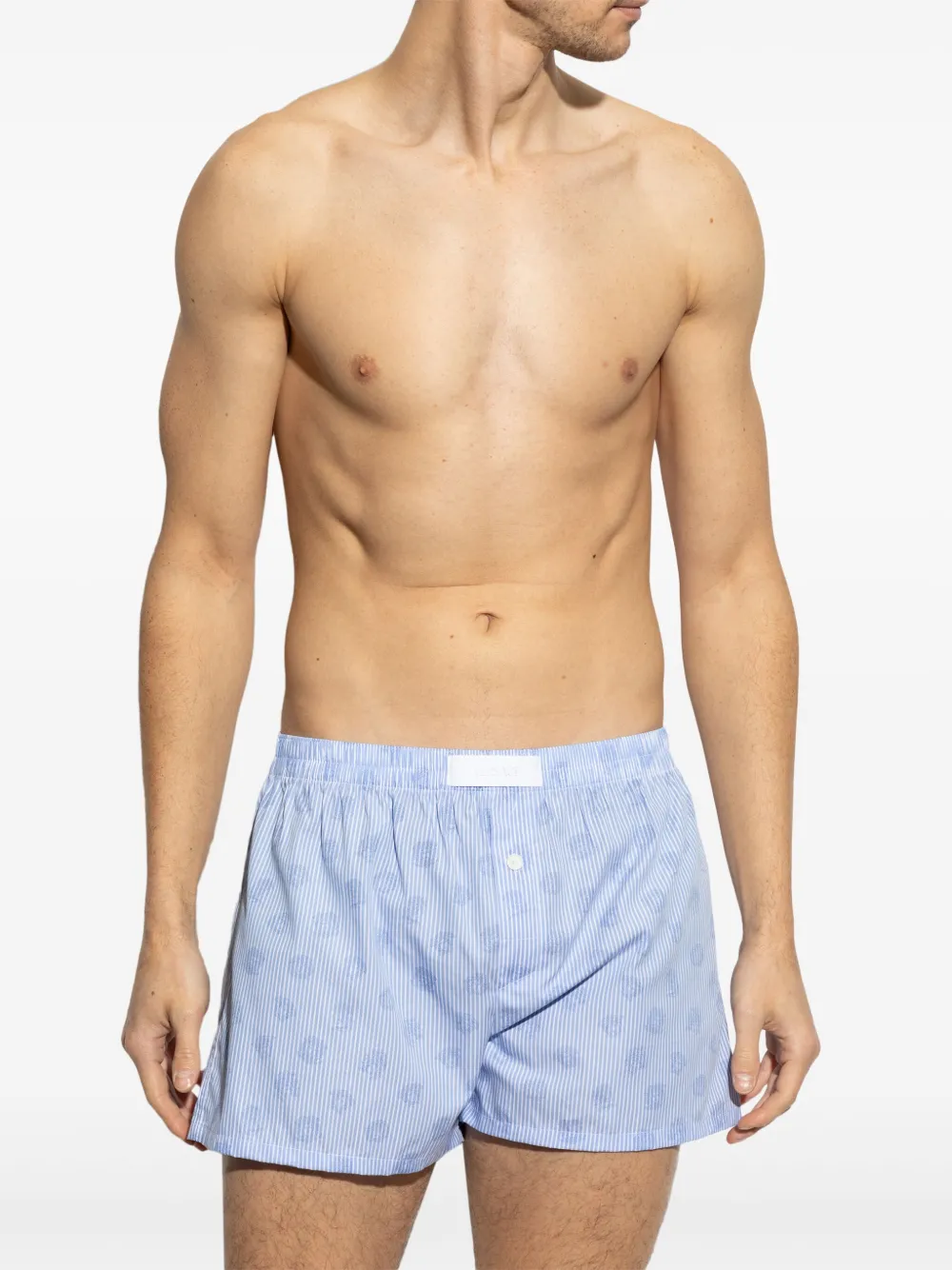 Versace Medusa Head-motif boxers - Blauw