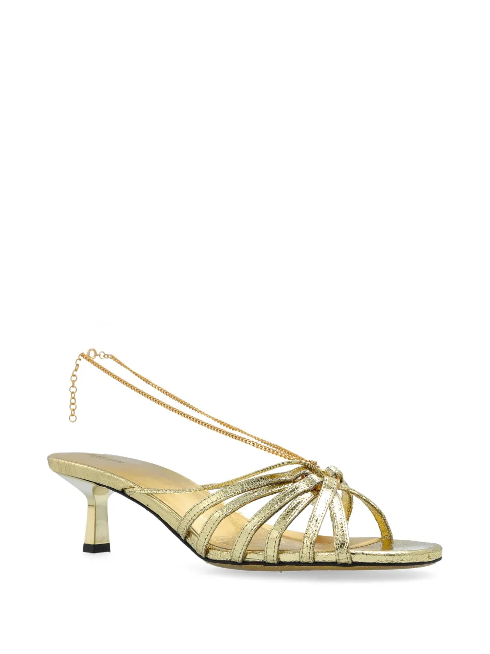 Golden Goose metallic-effect pumps - Goud