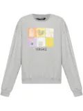 Versace graphic-print sweatshirt - Grey
