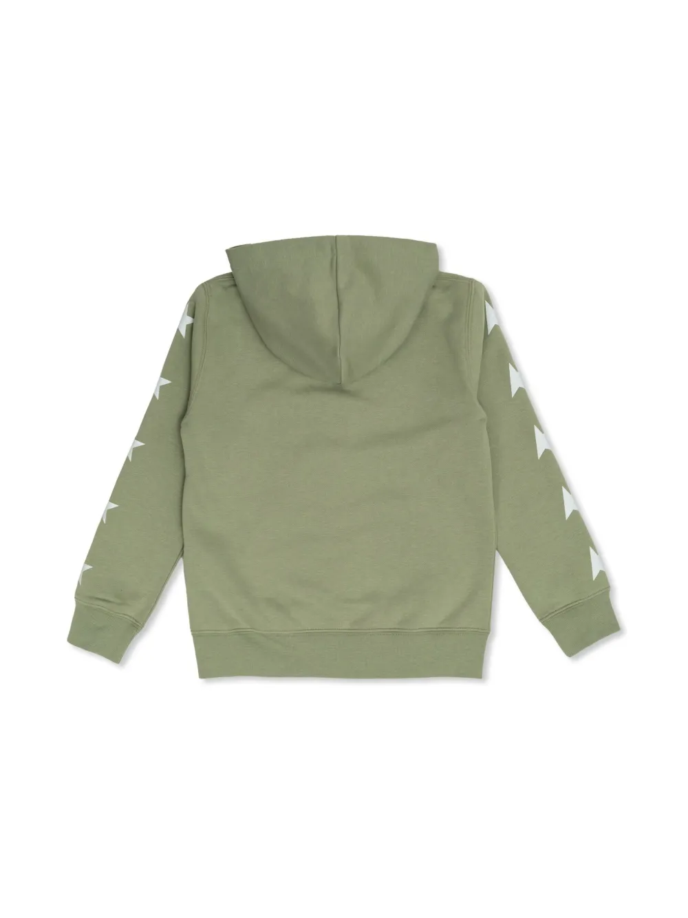 Golden Goose Kids Star-print hoodie - Groen