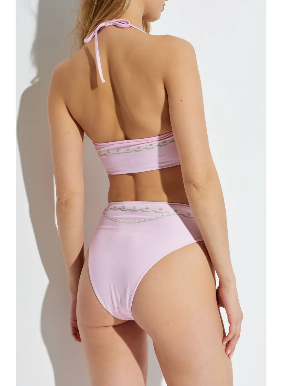 Versace Bikinitop met grafische print Roze