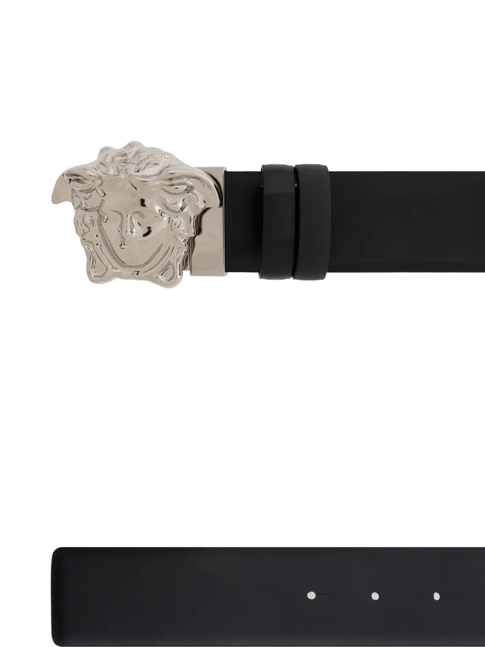 Versace Medusa Head-buckle belt - Zwart