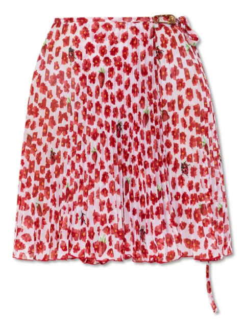 Versace floral-motif pareo