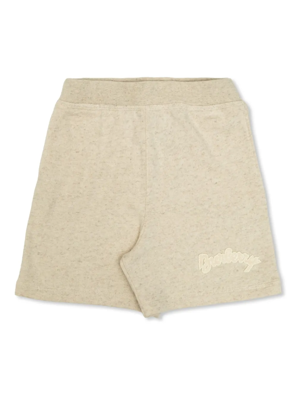 Burberry Kids Shorts met logopatch Beige