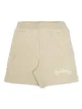 Burberry Kids logo-patch shorts - Neutrals