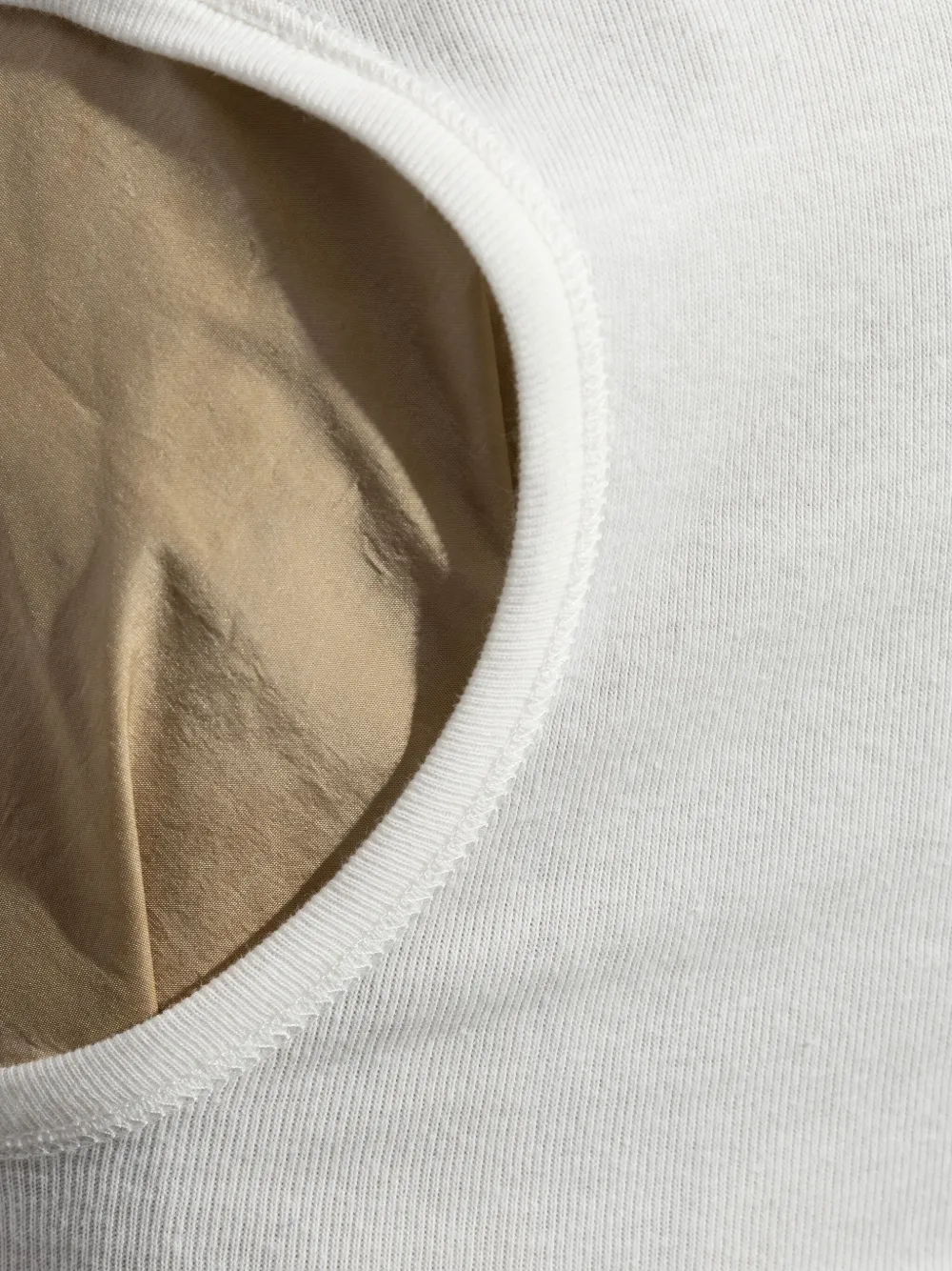 Maison Margiela Gelaagde knielange rok Wit